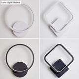 Nordic Line Led Wall Lamp For Corridor And Bedroom Ambient Lighting