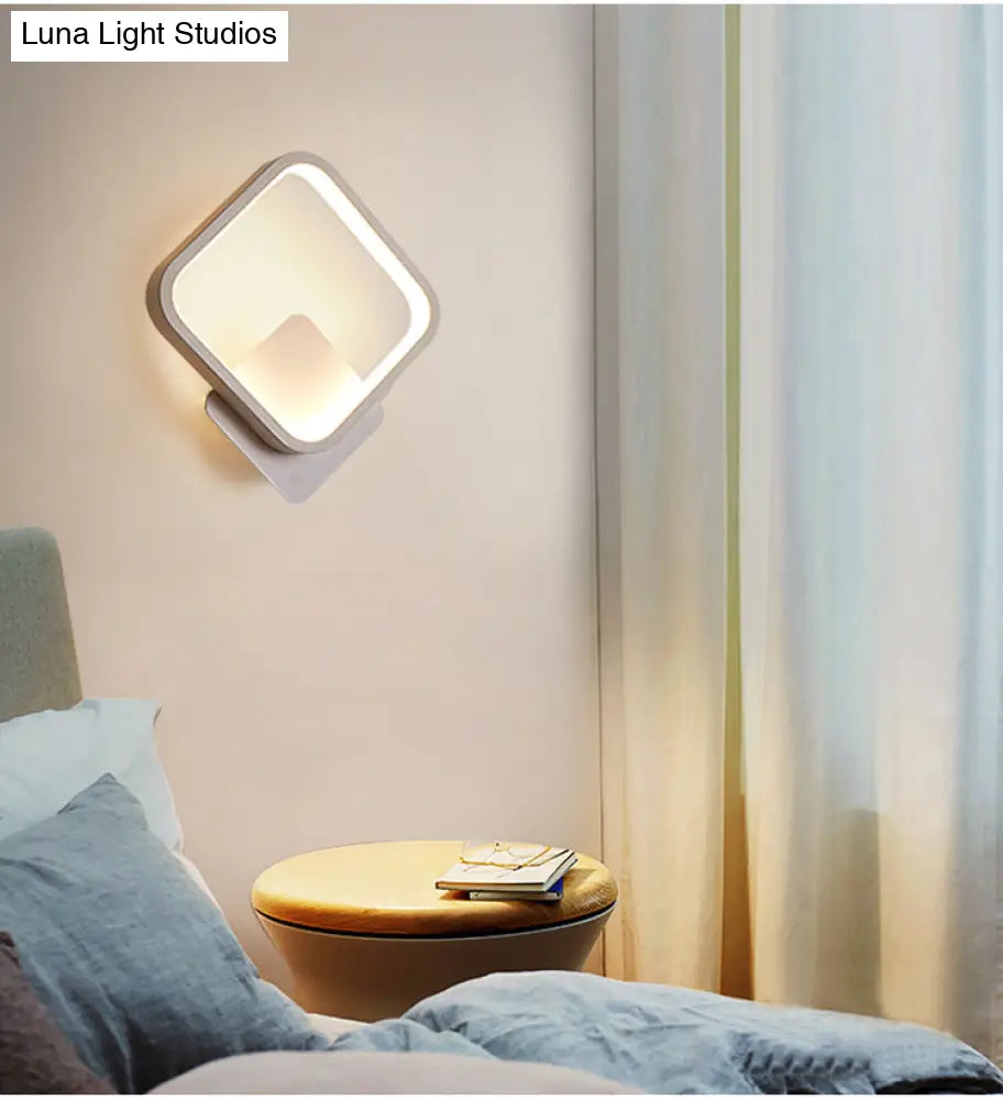 Nordic Line Led Wall Lamp For Corridor And Bedroom Ambient Lighting
