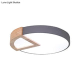 Nordic Macaron Flush Mount Light For Kids’ Bedrooms