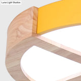 Nordic Macaron Flush Mount Light For Kids’ Bedrooms