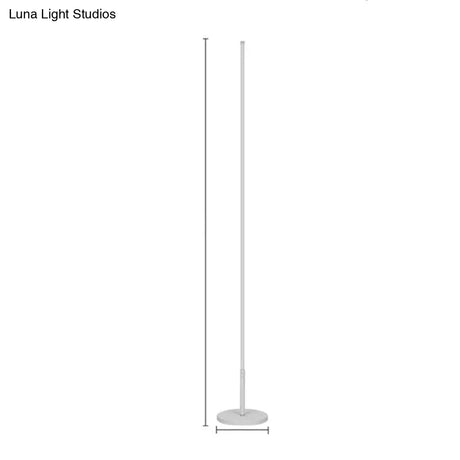 Nordic Minimalism Led Floor Lamp Bedroom Bedside Decoration Home Light Indoor Lighting Standing