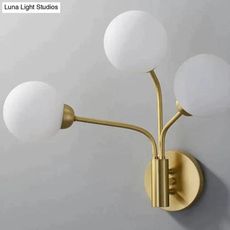 Nordic Minimalist Bedroom Bedside Light Corridor Aisle Full Copper Wall Lamp Copper Wall Lamps