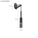 Nordic Modern All Copper Wall Lamp Lamps