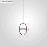Nordic Modern Geometry Simple Rotary Pendant Lights Designer Luminarias Circular Hanging Lamp Bar