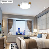 Nordic Orbital Led Ceiling Fixture - 16’/19.5’/23.5’ Wide Flush Mount Lamp In