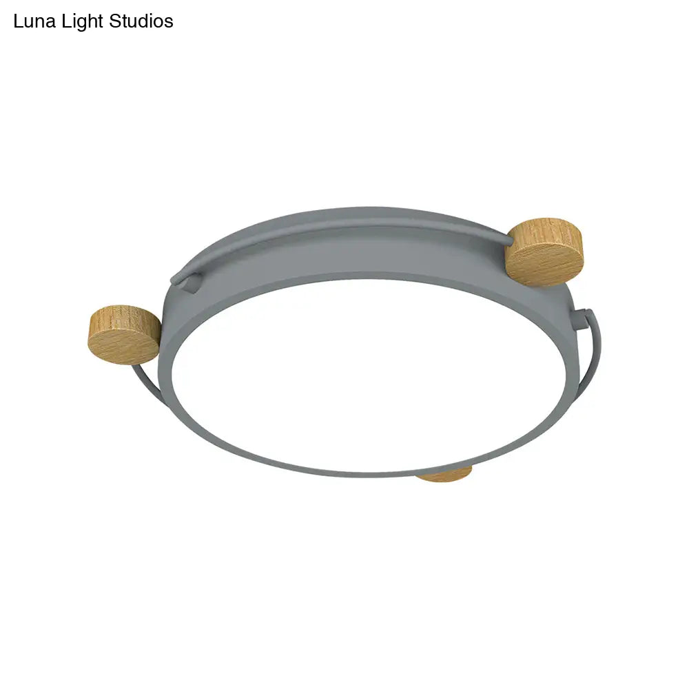 Nordic Orbital Led Ceiling Fixture - 16’/19.5’/23.5’ Wide Flush Mount Lamp In
