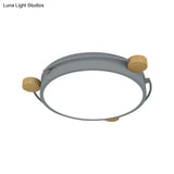 Nordic Orbital Led Ceiling Fixture - 16’/19.5’/23.5’ Wide Flush Mount Lamp In