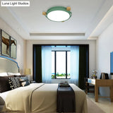 Nordic Orbital Led Ceiling Fixture - 16’/19.5’/23.5’ Wide Flush Mount Lamp In