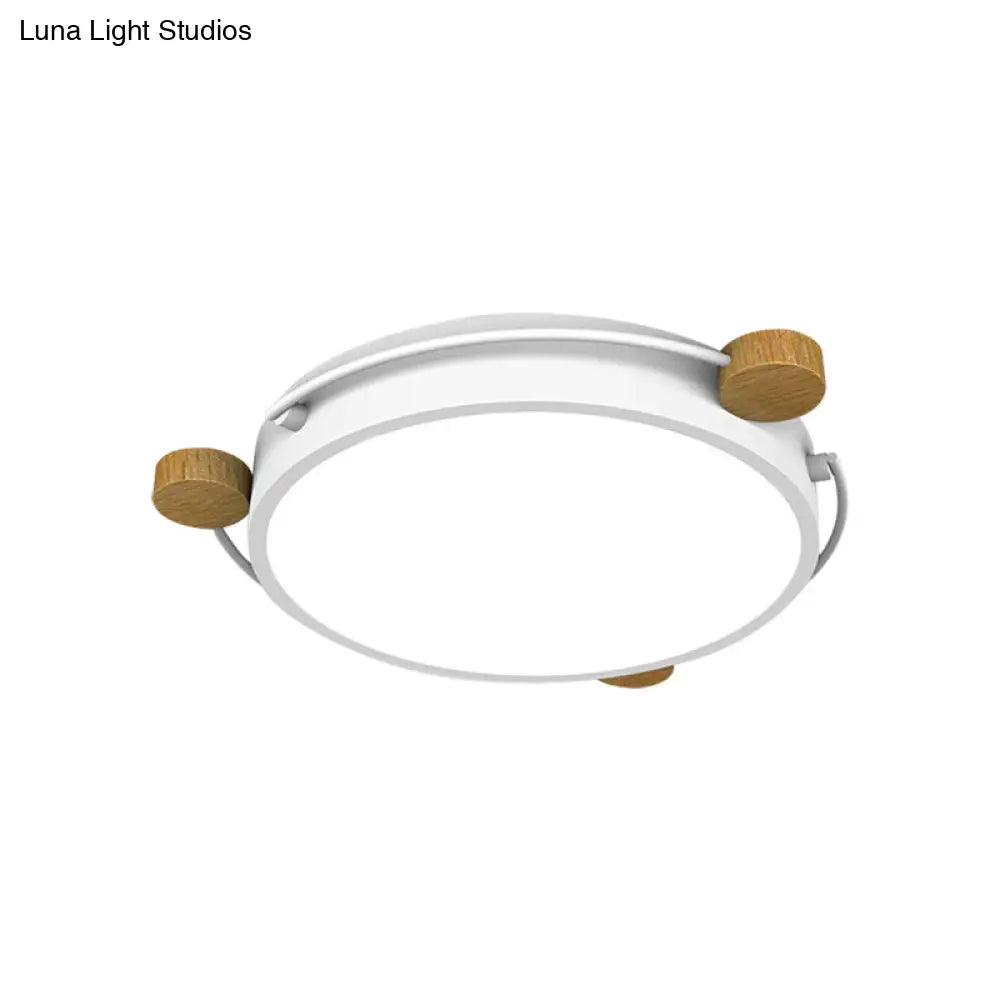 Nordic Orbital Led Ceiling Fixture - 16’/19.5’/23.5’ Wide Flush Mount Lamp In
