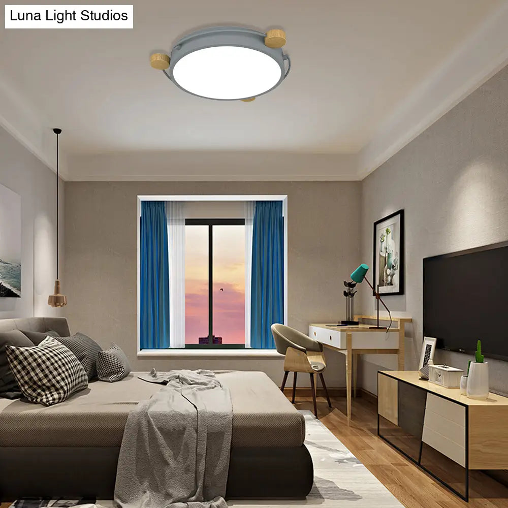 Nordic Orbital Led Ceiling Fixture - 16’/19.5’/23.5’ Wide Flush Mount Lamp In