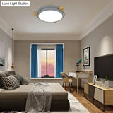 Nordic Orbital Led Ceiling Fixture - 16’/19.5’/23.5’ Wide Flush Mount Lamp In