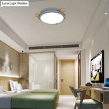 Nordic Orbital Led Ceiling Fixture - 16’/19.5’/23.5’ Wide Flush Mount Lamp In