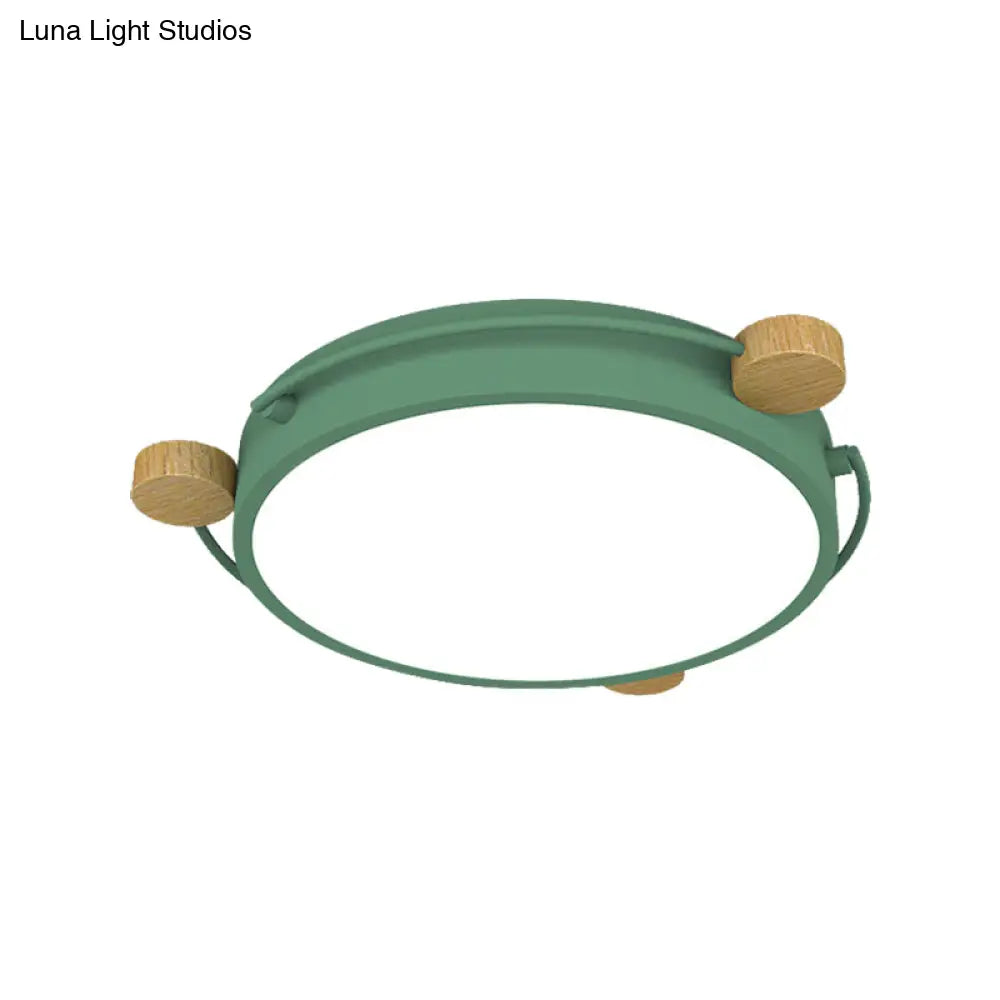 Nordic Orbital Led Ceiling Fixture - 16’/19.5’/23.5’ Wide Flush Mount Lamp In