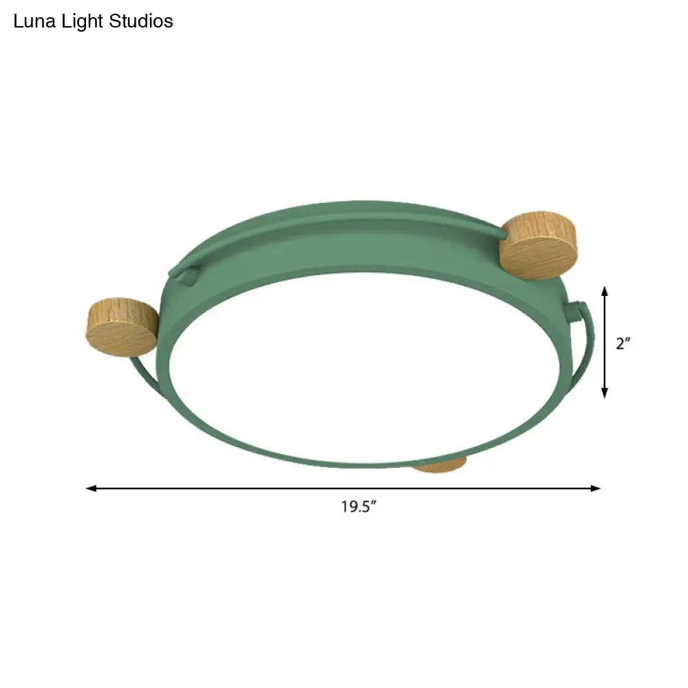 Nordic Orbital Led Ceiling Fixture - 16’/19.5’/23.5’ Wide Flush Mount Lamp In