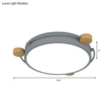 Nordic Orbital Led Ceiling Fixture - 16’/19.5’/23.5’ Wide Flush Mount Lamp In