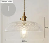 Nordic Post-Modern Creative Glass Single-Head E27 Pendant Light For Dining Room Living Bedroom