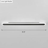 Nordic Style Acrylic Bar Led Wall Sconce For Corridor Lighting