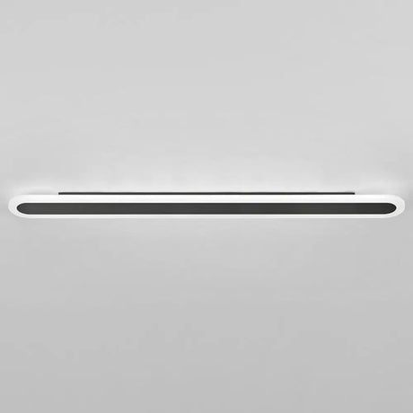 Nordic Style Acrylic Bar Led Wall Sconce For Corridor Lighting Black / 47 White