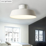 Nordic Style Acrylic Led Ceiling Light Fixture - Circle Design