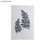 Nordic Style Banana Leaf Wall Lamp With Led Acrylic Fixture