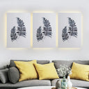 Nordic Style Banana Leaf Wall Lamp With Led Acrylic Fixture White / A