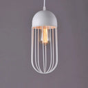 Nordic Style Geometric Metal Pendant Light For Restaurants White / C