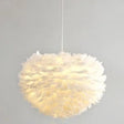 Nordic Style Heart Ceiling Light - White Metal Pendant Lamp For Bedrooms / 12