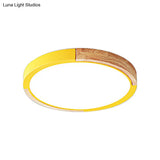 Nordic Style Led Ceiling Flush Mount Lighting With Acrylic Shade