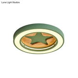 Nordic Style Led Flush Mount Ceiling Light For Corridors - Slim & Stylish Acrylic Lamp