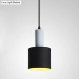 Nordic Style Single Suspension Metal Shaded Pendulum Light - Perfect For Dining Room Lighting