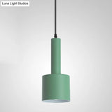 Nordic Style Single Suspension Metal Shaded Pendulum Light - Perfect For Dining Room Lighting