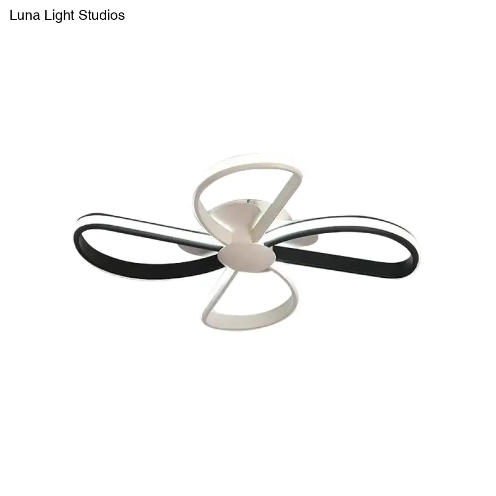 Nordic Stylish Led Ceiling Lamp - Blossom Shape Ideal For Kid’s Bedroom