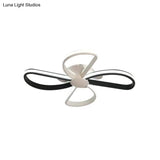 Nordic Stylish Led Ceiling Lamp - Blossom Shape Ideal For Kid’s Bedroom