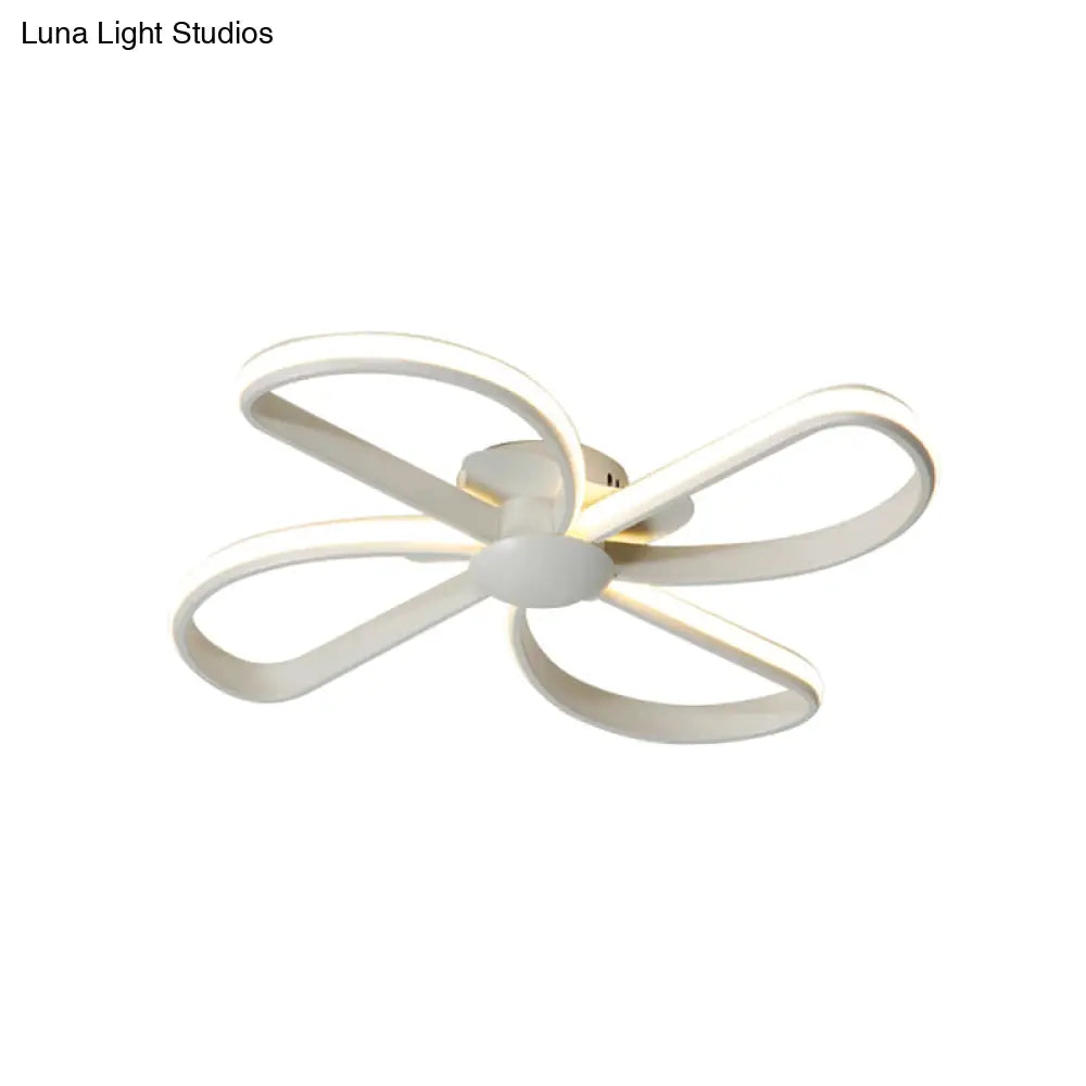Nordic Stylish Led Ceiling Lamp - Blossom Shape Ideal For Kid’s Bedroom