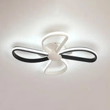 Nordic Stylish Led Ceiling Lamp - Blossom Shape Ideal For Kid’s Bedroom Black / White