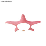 Nordic Stylish Starfish Kid’s Flush Mount Ceiling Light Fixture