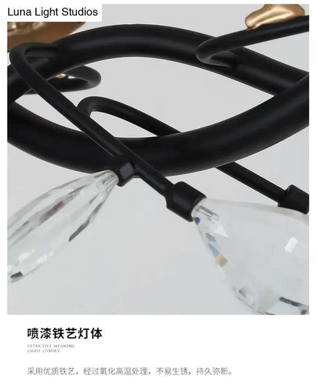 Northern Europe Led Corridor Bird Ceiling Lamp