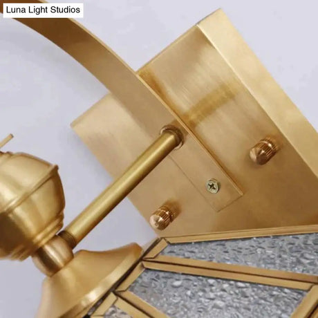 Outdoor Waterproof Wall Lamp Stair Corridor Balcony Courtyard Full Copper Lamps