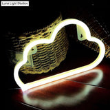 Plastic Cloud Led Night Light With Usb Rechargeable Plug - Childrens White Table Lamp