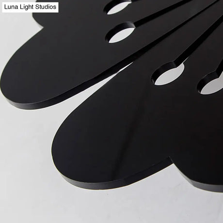Plum Blossom Wall Light: Modern Acrylic Sconce Lamp For Girls Bedroom & Kindergarten