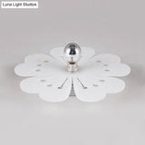 Plum Blossom Wall Light: Modern Acrylic Sconce Lamp For Girls Bedroom & Kindergarten