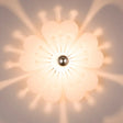 Plum Blossom Wall Light: Modern Acrylic Sconce Lamp For Girls Bedroom & Kindergarten White