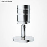 Polished Chrome Cylinder Wall Sconce - Loft Style 1-Light Adjustable Lamp