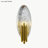 Postmodern Led Flush Wall Sconce: Stylish Oblong Shape For Living Rooms