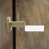 Postmodern Led Wall Sconce Light With Gold Metal Frame And Pipe Acrylic Shade For Bedroom
