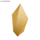 Postmodern Metal Geometric Wall Light - 1 Black/Grey/White Sconce Fixture