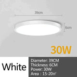 Led Ceiling Lamp Round Led Light 15W 20W 30W 50W Kitchen Luminaria Room Lights Modern Fixture