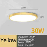 Led Ceiling Lamp Round Led Light 15W 20W 30W 50W Kitchen Luminaria Room Lights Modern Fixture