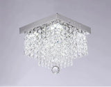 Square Simple Aisle Living Room Led Ceiling Crystal Lamp Balcony Entrance Corridor Creative Ceiling