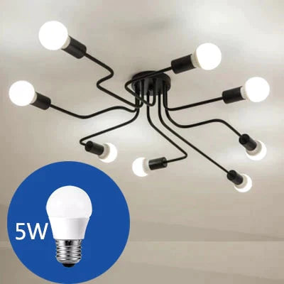 Vintage Ceiling Lights Iron Personality For Living & Bed Room